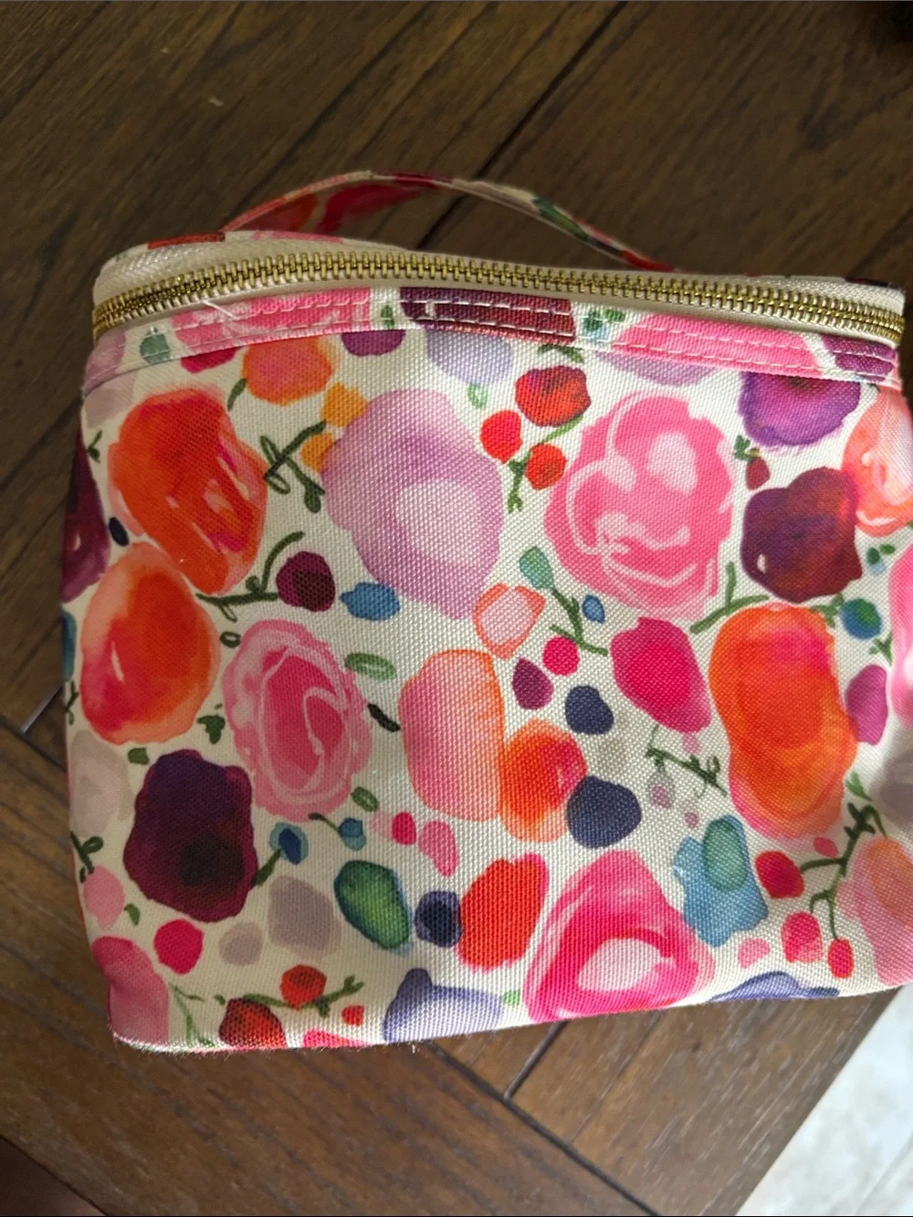 Kate Spade Floral Lunch Bag - Pink, Purple, Orange